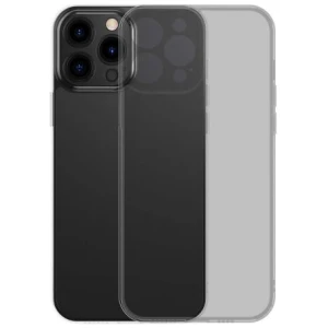 Baseus iPhone 13 Pro Max case Frosted Glass Protective Black (ARWS000501) - Image 3