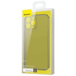 Baseus iPhone 13 Pro Max case Frosted Glass Protective Black (ARWS000501) - Image 2