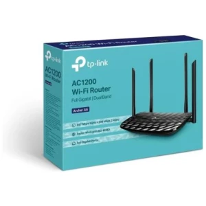 TP-LINK Router Archer A6 AC1200 Wireless 802.11ac/1200Mbps LAN/WAN Black EU - Image 2