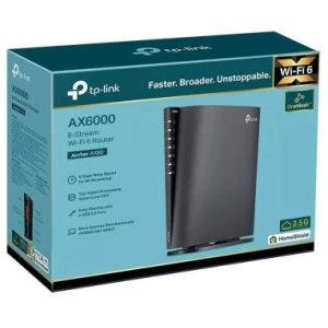 TP-LINK Router Archer AX80 Wireless 802.11ax/6000Mbps LAN/WAN Black EU