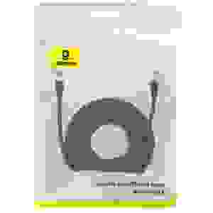 Baseus Network Cable High Speed (CAT7) of RJ45 (braided cable) 10 Gbps, 8m, Black (B0013320B111-06) - Image 2
