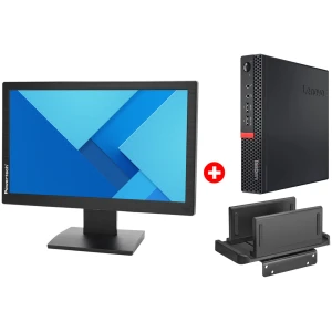 LENOVO PC ThinkCentre M910q Refurbished Grade A Repainted, οθόνη αφής 15.6" & βάση PC