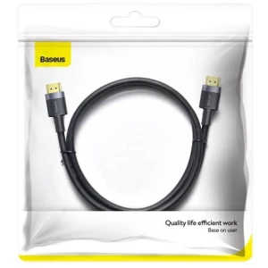 Baseus Video cable Cafule 4KHDMI Male To 4KHDMI Male 2m Black (CADKLF-F01)