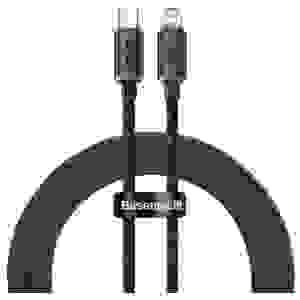Baseus Type-C - Lightning cable, Crystal Shine Series Fast Charging Data Cable 20W 2m Black (CAJY000301) - Image 3