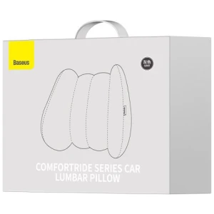Baseus ComfortRide Series Car Lumbar Pillow, Gray (CNYZ000013) - Image 2