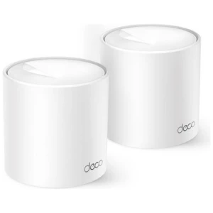 TP-LINK Router Deco X1500 (2pcs) AC1900 Wireless 802.11ax/1500Mbps LAN/WAN White EU