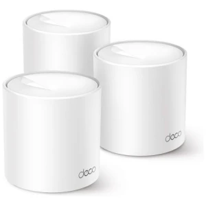 TP-LINK Router Deco X1500 (3pcs) AC1900 Wireless 802.11ax/1500Mbps LAN/WAN White EU