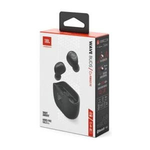 JBL Wave Buds TWS Bluetooth Wireless In-Ear Earbuds Black EU - Image 2