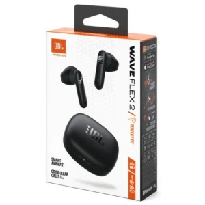 JBL Wave Flex 2 TWS Bluetooth Wireless In-Ear Earbuds Black EU