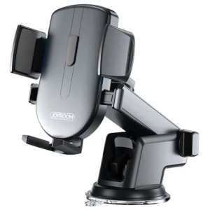 Joyroom Car Mount Clamp Holder (Dashboard and Windshield Version) with Extendable Arm, 210 rotation, 4-6.7 inch, Black (JR-OK3) - Image 3