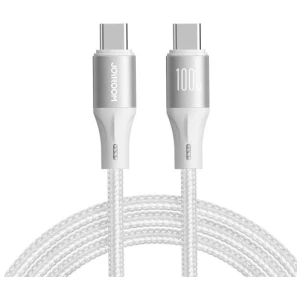 Joyroom Light-Speed Series Cable USB - Type-C, 100W, 1.2m, White (S-A25) - Image 3