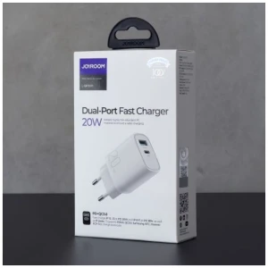 Joyroom Travel Charger C+U, QC 3.0, PD 20W, White EU (L-QP2011)