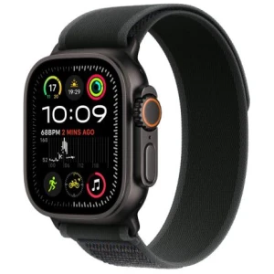 Apple Watch Ultra 2 GPS + Cellular 49mm Titanium case with Trail Band Black M/L EU MX4V3