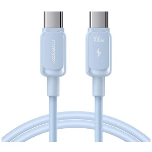 Joyroom Type-C - Type-C Cable 100W, 480Mb/s, 1.2m, Blue (S-CC100A14) - Image 3