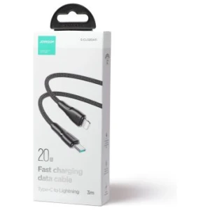 Joyroom Type-C - Lightning Cable 20W, 3m, Black (S-CL020A11)