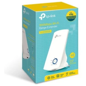 TP-LINK Wireless Range Extender TL-WA850RE N300 Wireless 802.11n/300Mbps LAN/WAN White EU