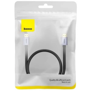 Baseus Video Cable High Definition Series HDMI 4K - HDMI 4k, 2.0 4K, 60 Hz, 1m Black (WKGQ020001)