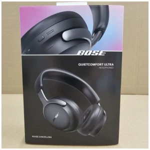 [Outlet Grade A] Bose QuietComfort Ultra Wireless Over-ear Headphones with Active Noise Cancellation, BT 5.3, Black EU