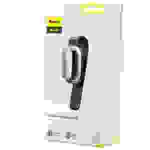 Baseus Car Tool Platinum Vehicle eyewear clip (Clamping type) Silver (ACYJN-B0S)