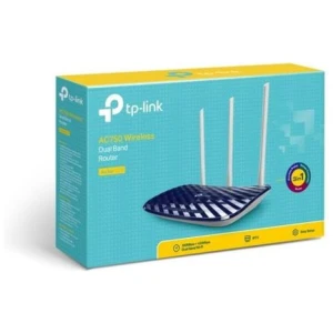 TP-LINK Router Archer C20 Wireless 802.11ac/733Mbps LAN/WAN Black EU