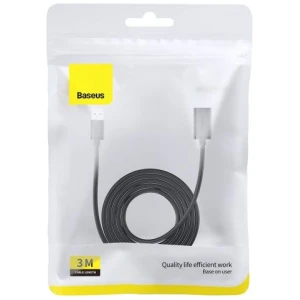 Baseus AirJoy Series USB 3.0 Extension cable 3m, Black (B00631103111-04)