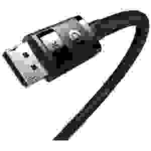 Baseus Video Cable Display Port High Definition Series 8K 60Hz Bi-Directional Cable 2m, Black (B00633706111-02) - Image 3