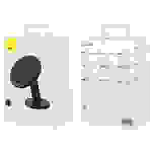 Baseus Car Mount Magnetic Car Dashboard Phone Holder 360 Degree, Black (C40140803113-00) - Image 2