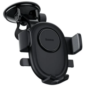 Baseus Car Mount Ultra Control Clamp Holder (Dashboard Version) Black (C40351700111-00) - Image 3