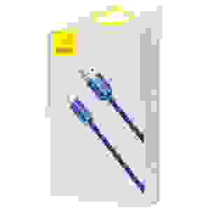 Baseus Lightning Crystal Shine Cable Series Fast Charging Data Cable 2.4A 1.2m Blue (CAJY000003)