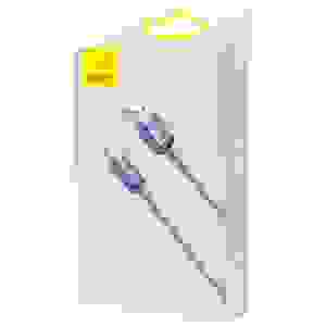 Baseus Lightning Crystal Shine Cable Series Fast Charging Data Cable 2.4A 2m Purple (CAJY000105)