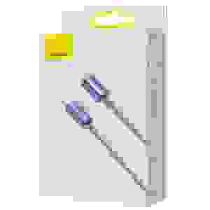 Baseus Type-C - Lightning cable, Crystal Shine Series Fast Charging Data Cable 20W 1.2m Purple (CAJY000205)