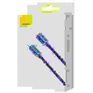 Baseus Type-C - Lightning cable, Crystal Shine Series Fast Charging Data Cable 20W 2m Blue (CAJY000303)