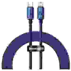 Baseus Type-C - Lightning cable, Crystal Shine Series Fast Charging Data Cable 20W 2m Blue (CAJY000303) - Image 3