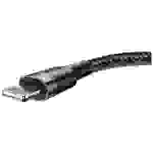 Baseus Lightning Cafule Cable 2.4A 0.5m Gray + Black (CALKLF-AG1) - Image 3