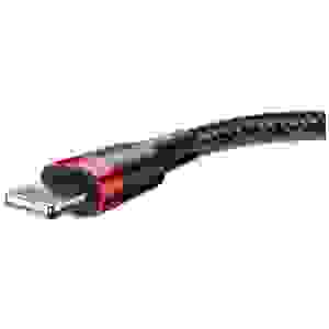 Baseus Lightning Cafule Cable 2A, 3m Red/Black (CALKLF-R91) - Image 3