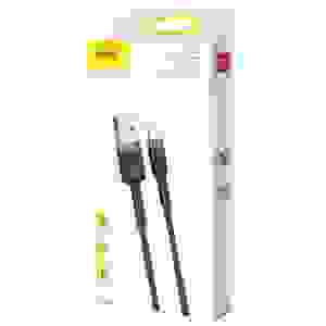 Baseus Lightning Cafule Cable, 2A, 3m Gray/Black (CALKLF-RG1)