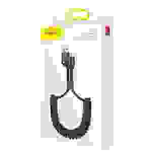 Baseus Lightning Fish eye Spring Data Cable 2A 1m Black (CALSR-01)
