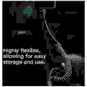 Baseus Lightning Fish eye Spring Data Cable 2A 1m Black (CALSR-01) - Image 3