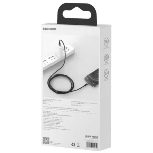 Baseus Lightning Tungsten series cable 2.4A, 1m Black (CALWJ-01) - Image 3