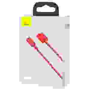 Baseus Lightning Superior Series cable, Fast Charging, Data 2.4A, 1m Red (CALYS-A09)