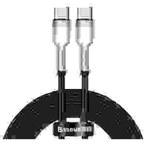 Baseus Type-C - Type-C cable Cafule Series Metal Fast charge/data 100W (20V/5A) 2m Black (CATJK-D01) - Image 3