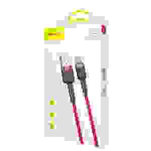 Baseus Type-C Cafule Cable 3A 0.5m Red + Red (CATKLF-A09)