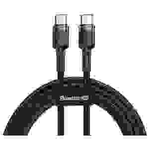 Baseus Type-C - Type-C cable Cafule PD2.0 60W Flash charge (20V 3A) 1m Gray/Black (CATKLF-GG1) - Image 3