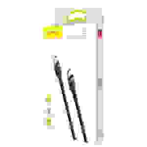 Baseus Type-C - Type-C cable Cafule PD2.0 60W Flash charge (20V 3A) 1m Gray/Black (CATKLF-GG1) - Image 2
