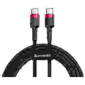 Baseus Type-C - Type-C cable Cafule PD2.0 60W Flash charging (20V 3A) 1m Black/Gray (CATKLF-H91) - Image 3