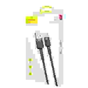 Baseus Type-C Cafule cable 2A, 3m Gray/Black (CATKLF-UG1)