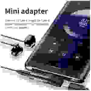 Baseus Converter L41 Type-C (input) for Type-C + 3.5 mm connector Black (CATL41-01) - Image 3
