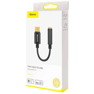 Baseus Converter L54 Type-C Male to 3.5mm Female Adapter Black (CATL54-01)