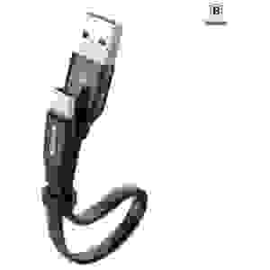 Baseus Type-C Nimble Cable Portable 2A 0.23m Black (CATMBJ-01) - Image 3