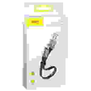 Baseus Type-C Simple HW Quick Charge Charging Data Cable 40W 5A 23cm Gray (CATMBJ-BG1) - Image 2